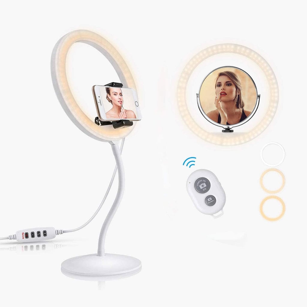 MVPower 9’’ Selfie Ring Light with Gooseneck Stand