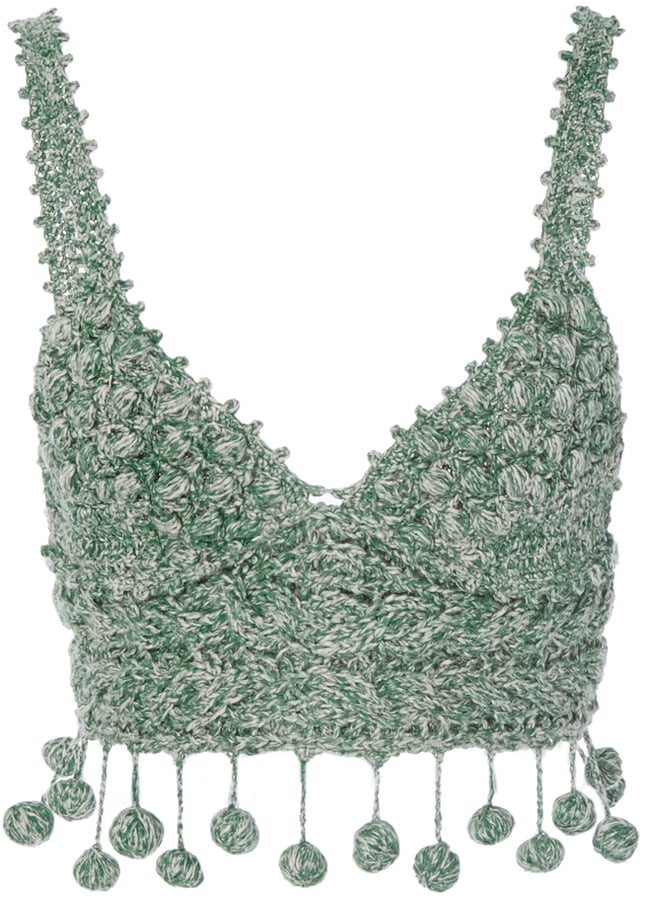 Rosie Assoulin Carmen Miranda Hand Crochet Top