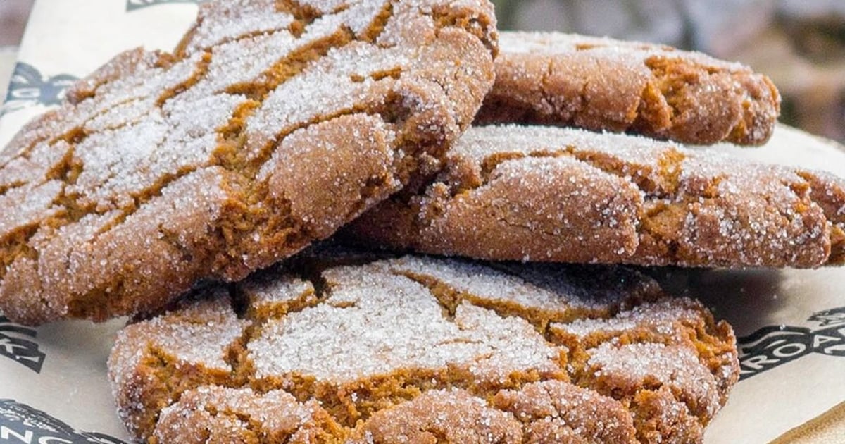 Disney’s Recipe For Ginger Molasses Crackle Cookies