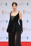 Millie Bobby Brown Goes Goth in a Lace-Train Gown at the BAFTAs