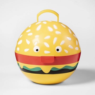 Hamburger Grill Caddy Yellow