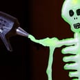You'll Love This Quick Video on How to Make a Glow-in-the-Dark Skeleton For Halloween