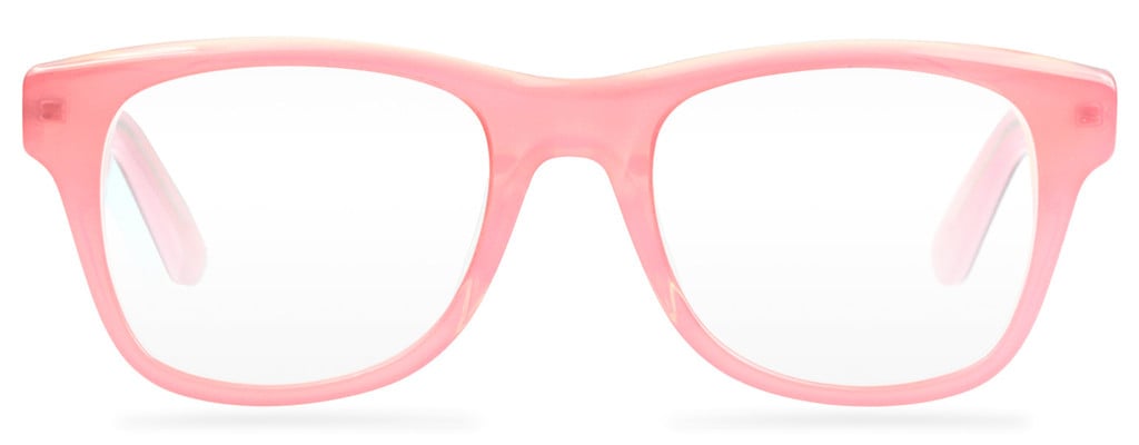 For eyeglass wearers who would like something a bit bolder than the classic styles offered up by Warby Parker, Lookmatic has a good alternative. It has the same easy-to-understand flat-price model, but with crazier shapes like this blush-pink pair ($95), it's got options for the girl who likes to stand out.
— LM