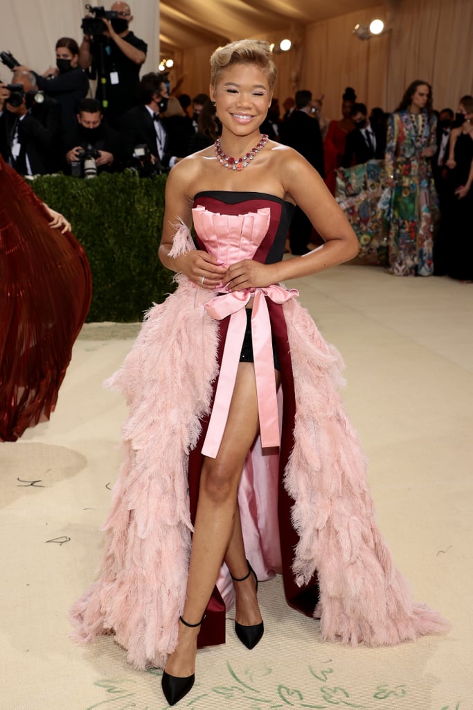 Storm Reid Debuted a Blonde Pixie Cut at 2021 Met Gala