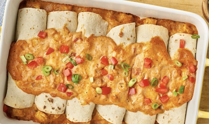 Easy Chicken & Cheese Enchiladas