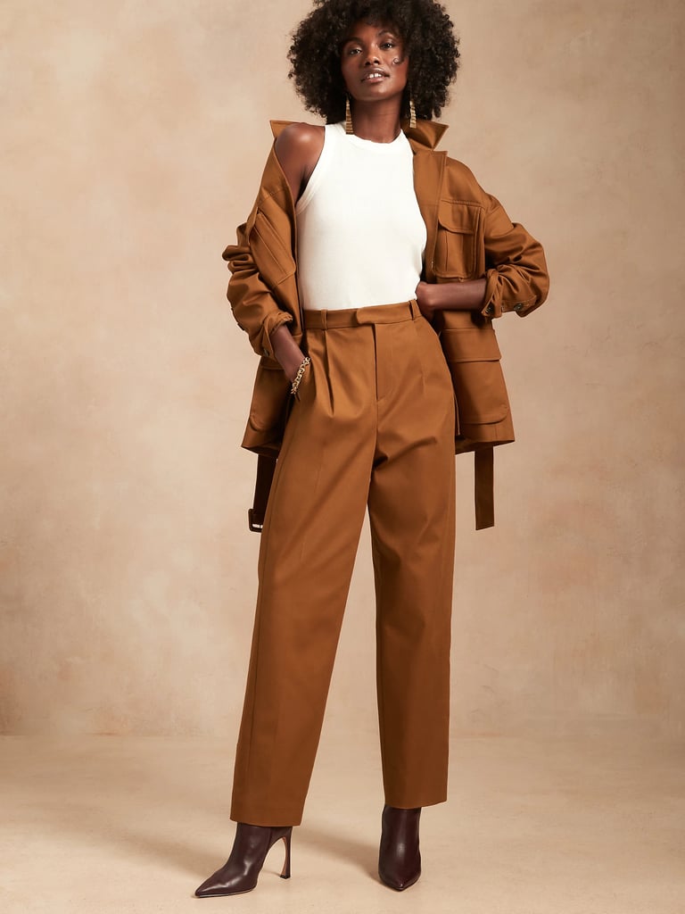 A Piece That Means Business: BR x Harbison Safari Suit Pant
