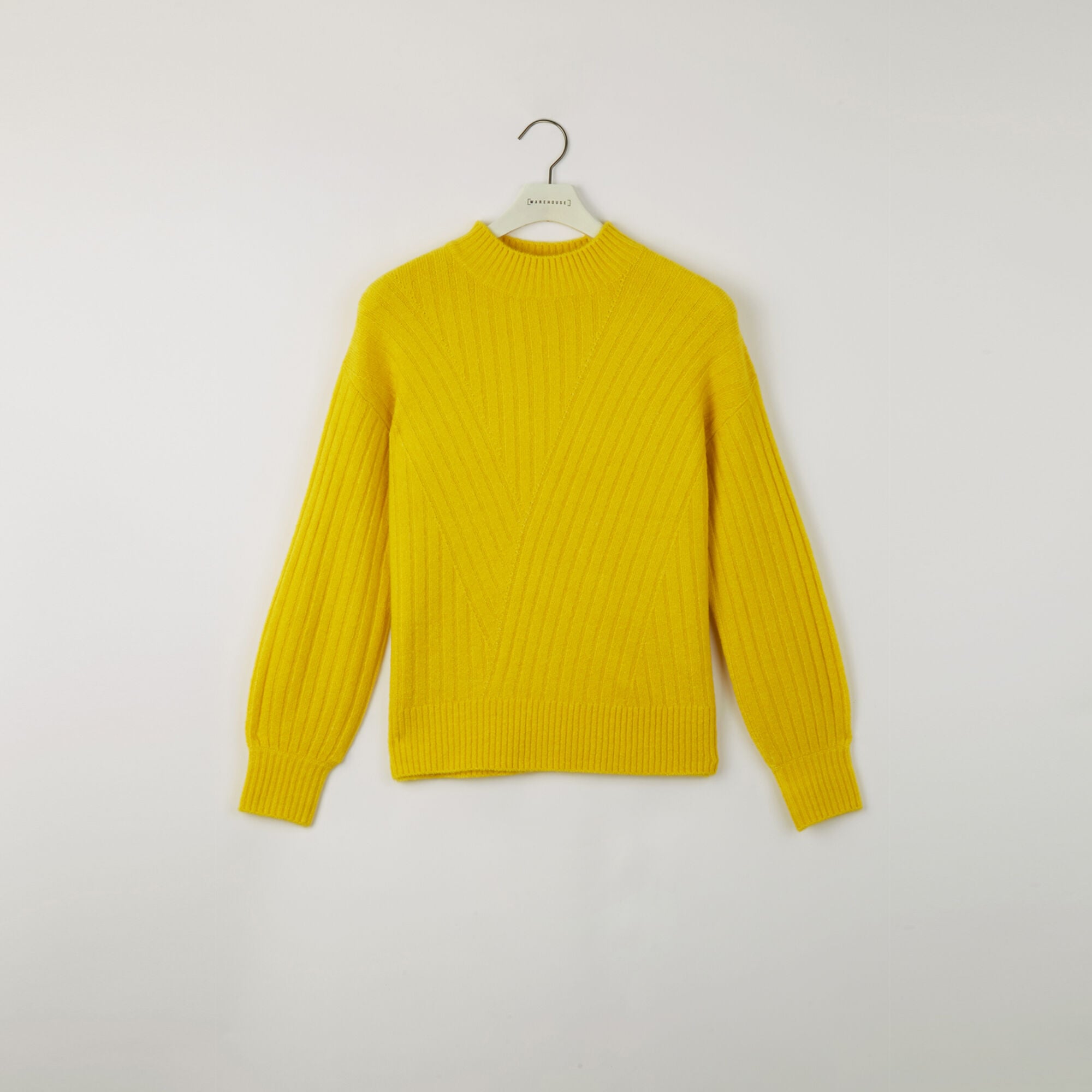 Warehouse Cosy Wide Cutabout Rib Jumper The POPSUGAR Editors