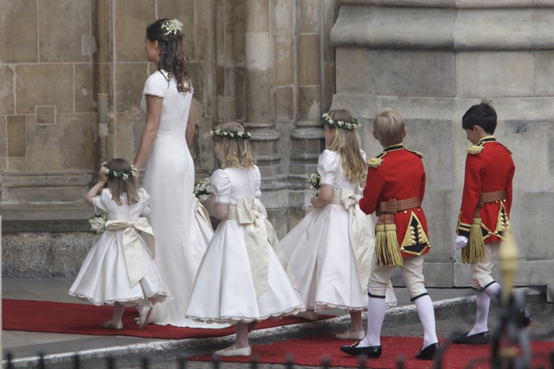 Pippa Wrangling the Pageboys and Flower Girls, 2011