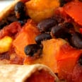 Under 500 Calories: Roasted Sweet Potato and Black Bean Burrito