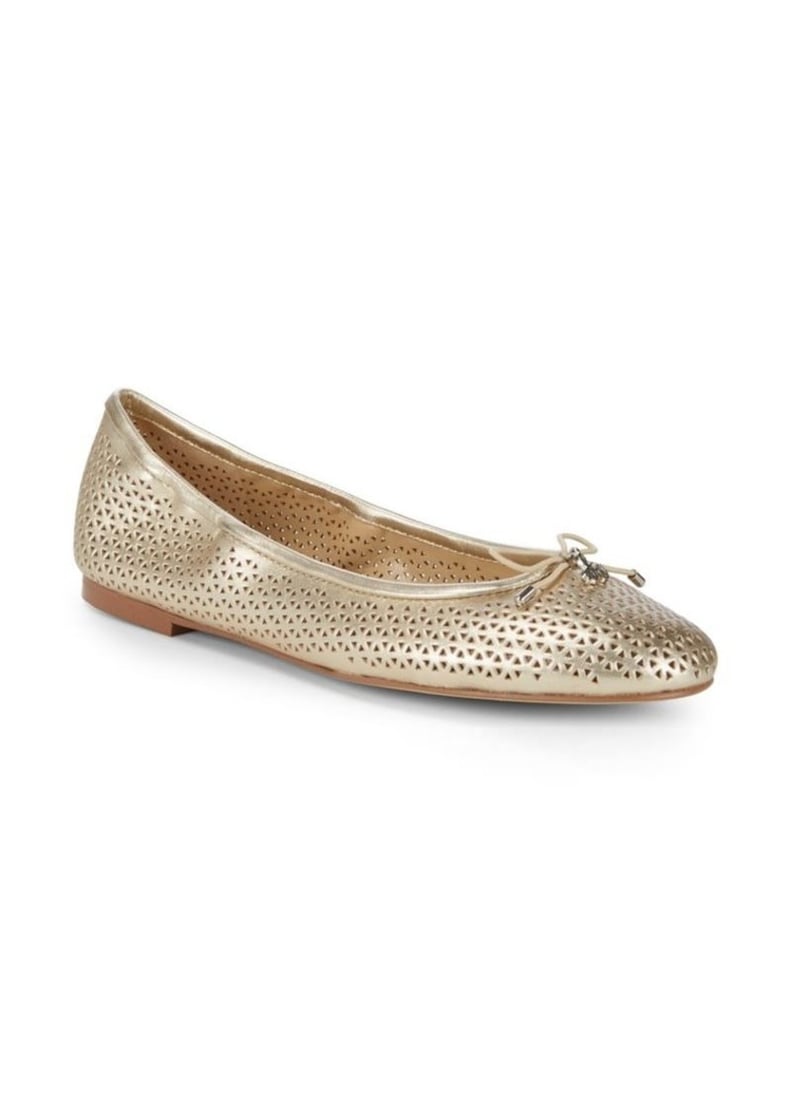 Sam Edelman Felicia Perforated Leather Ballet Flats