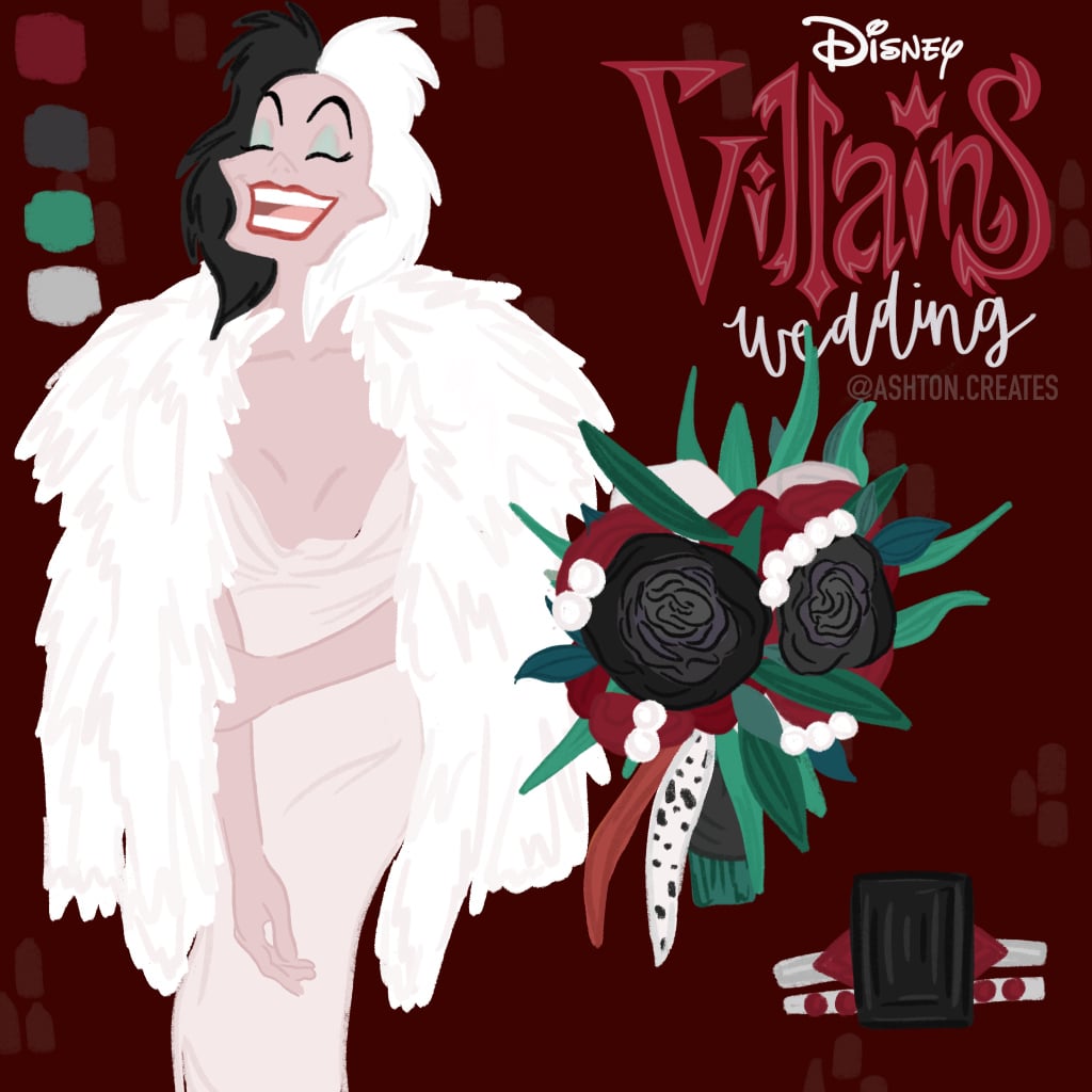 See Your Favorite Disney Villains as Brides in This Artwork