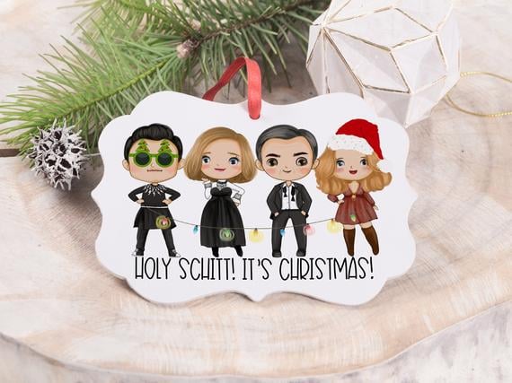 Schitt's Creek Personalized Christmas Ornament