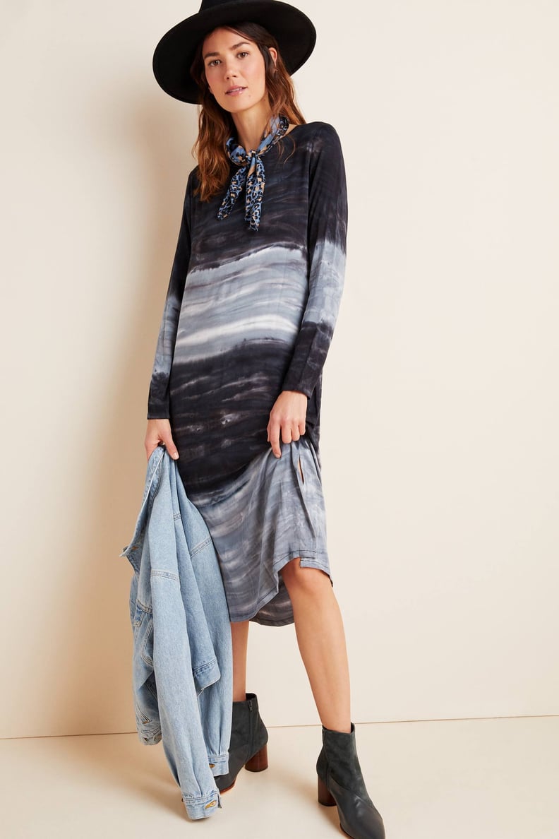 Dolan Left Coast Tie-Dyed Midi Dress