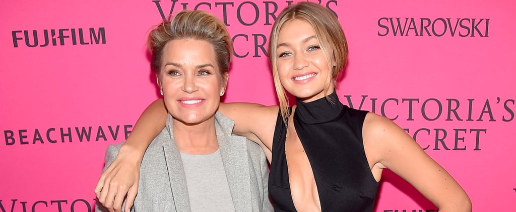 Gigi Hadid and Yolanda Foster Victoria's Secret Afterparty