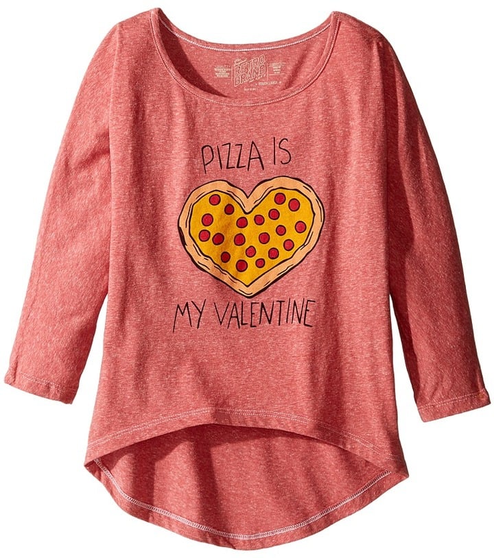 Pizza Is My Valentine Dolman Tee