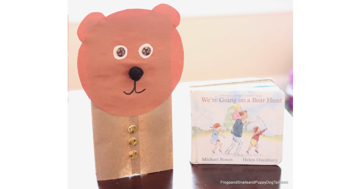 We're Going on a Bear Hunt Paper Bag Bear Puppets Children's Book