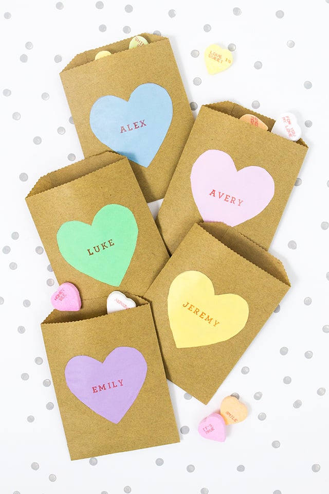 Conversation Heart Bags