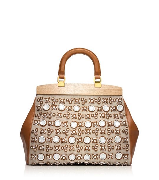 Tory Burch Mirrored Attersee Satchel ($995)