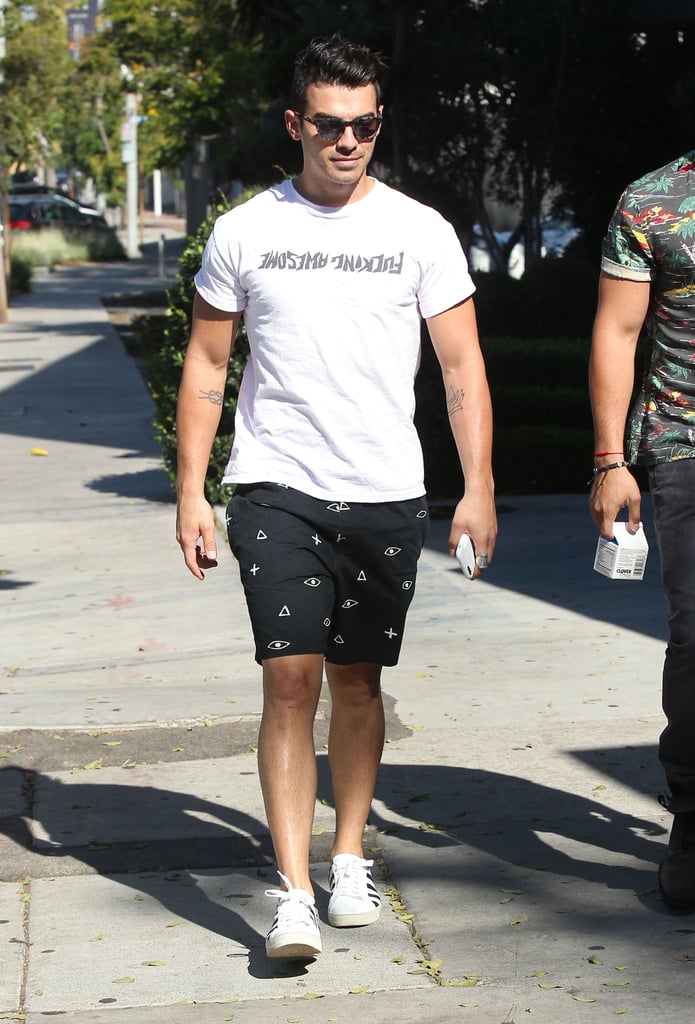 Joe Jonas and Wilmer Valderrama Out Together September 2016