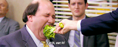 You Try to Love Vegetables as Much as You're Supposed To