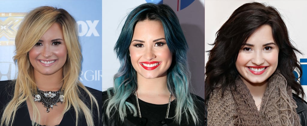 Demi Lovato's Hair Color Evolution