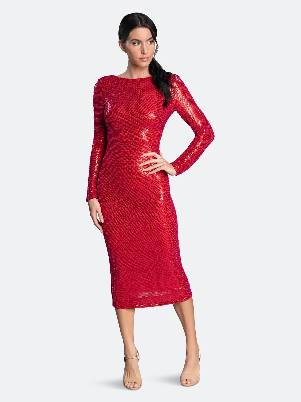 Dress The Population Emery Dress Tracee Ellis Ross Posts a High
