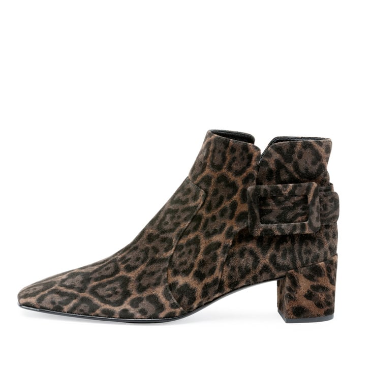 Roger Vivier 'Polly' Leopard-Print Suede Bootie ($1,150)