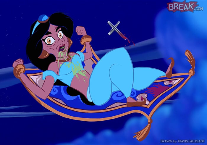 Jasmine as The Exorcist's Regan