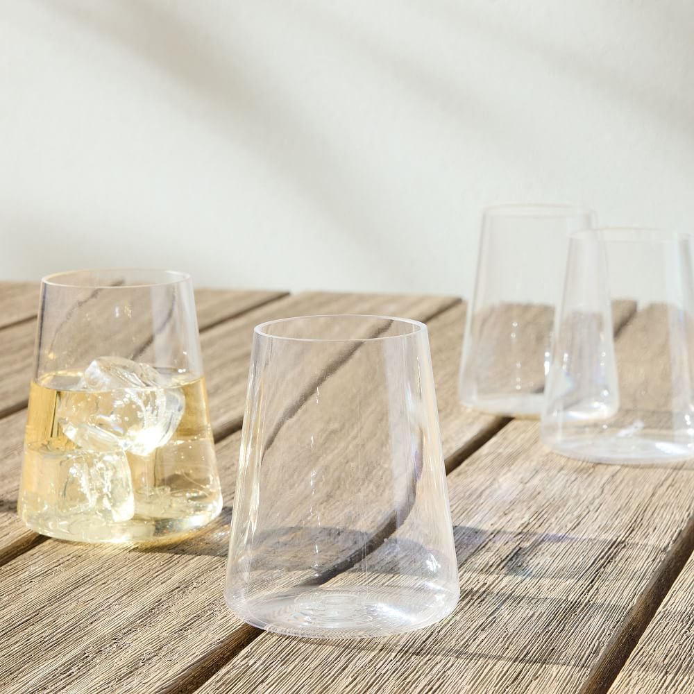 Sleek Glassware: Horizon Acrylic Glassware