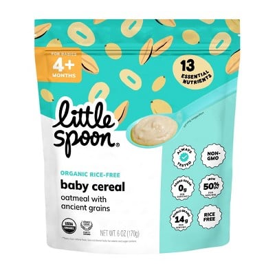 Little Spoon Organic Oatmeal Baby & Infant Cereal