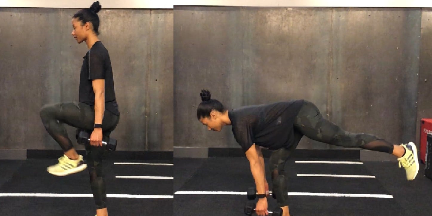How to Do a Deadlift With a Knee Drive POPSUGAR Fitness