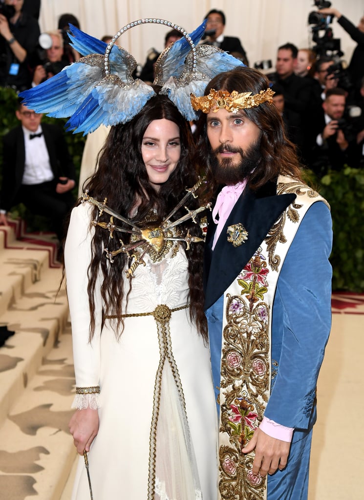 Lana Del Rey and Jared Leto Headpieces at the Met Gala 2018