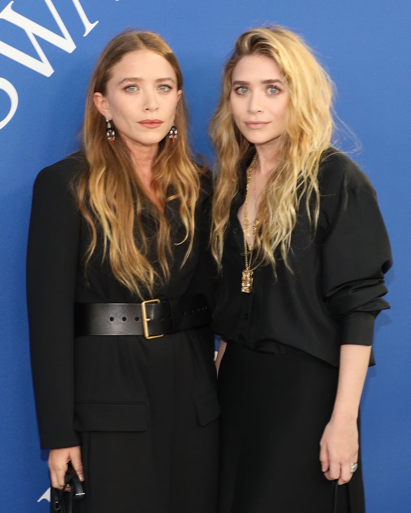 Mary-Kate and Ashley Olsen Wearing All-Black