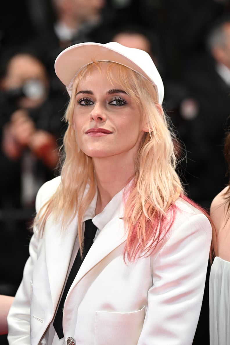 Kristen Stewart dip dye hair