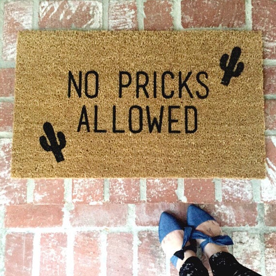 Cactus doormat