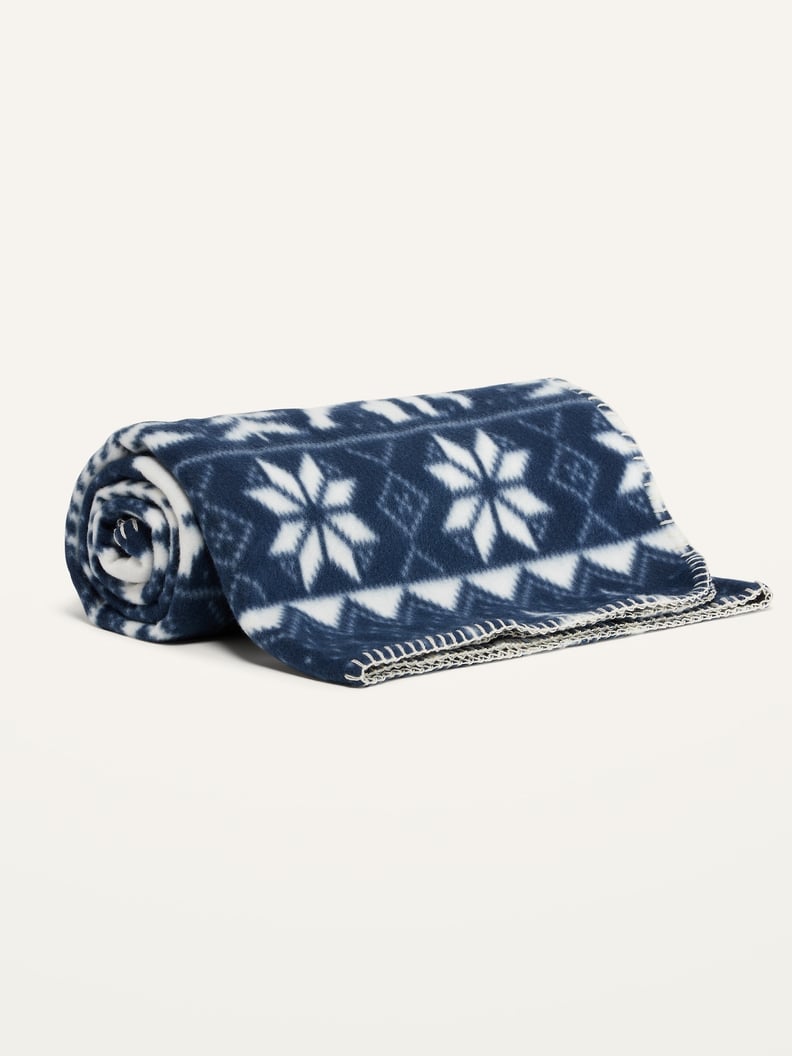Performance Fleece Blanket at Old Navy POPSUGAR Home