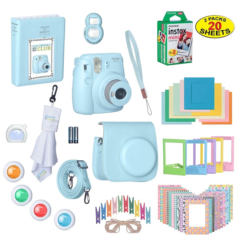 Fujifilm Instax Mini 9 Instant Film Camera Bundle