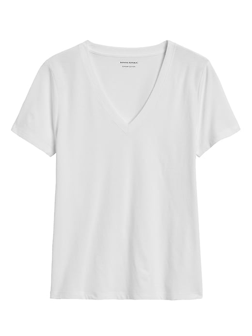 Banana Republic SUPIMA® Cotton V-Neck T-Shirt