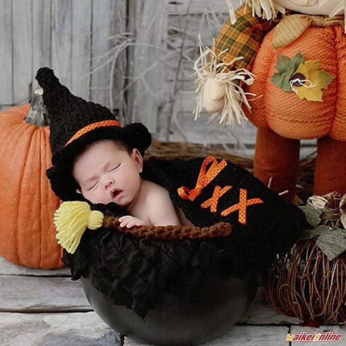 Newborn Hat and Broom