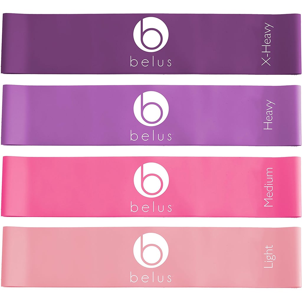 Belus Set of Four Exercise Resistance Bands With Carry Bag and eBook ($14, originally $25)