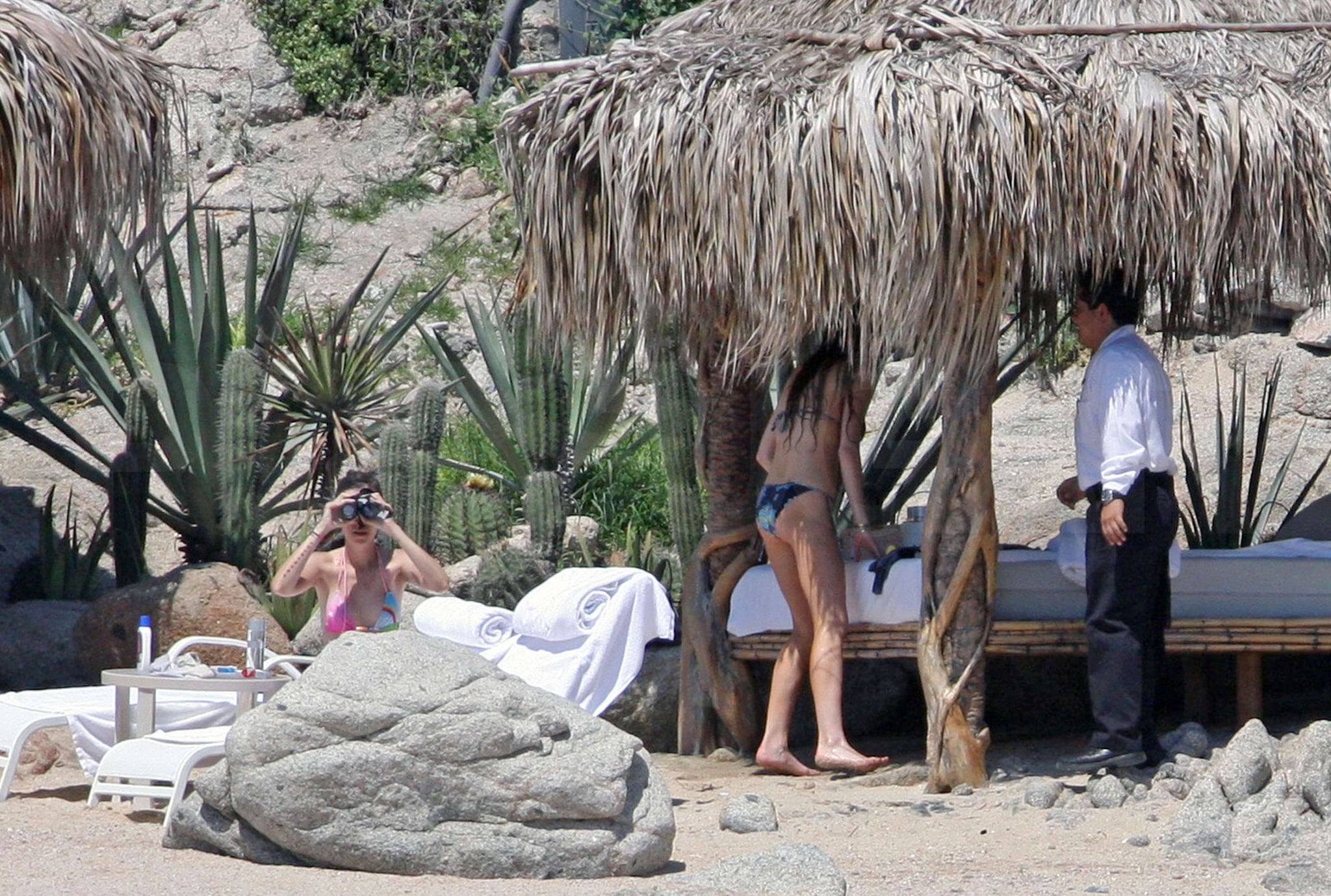 Lindsay Lohan and Samantha Ronson's Bikini Vacation