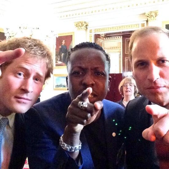Prince William and Prince Harry's Google Hangout