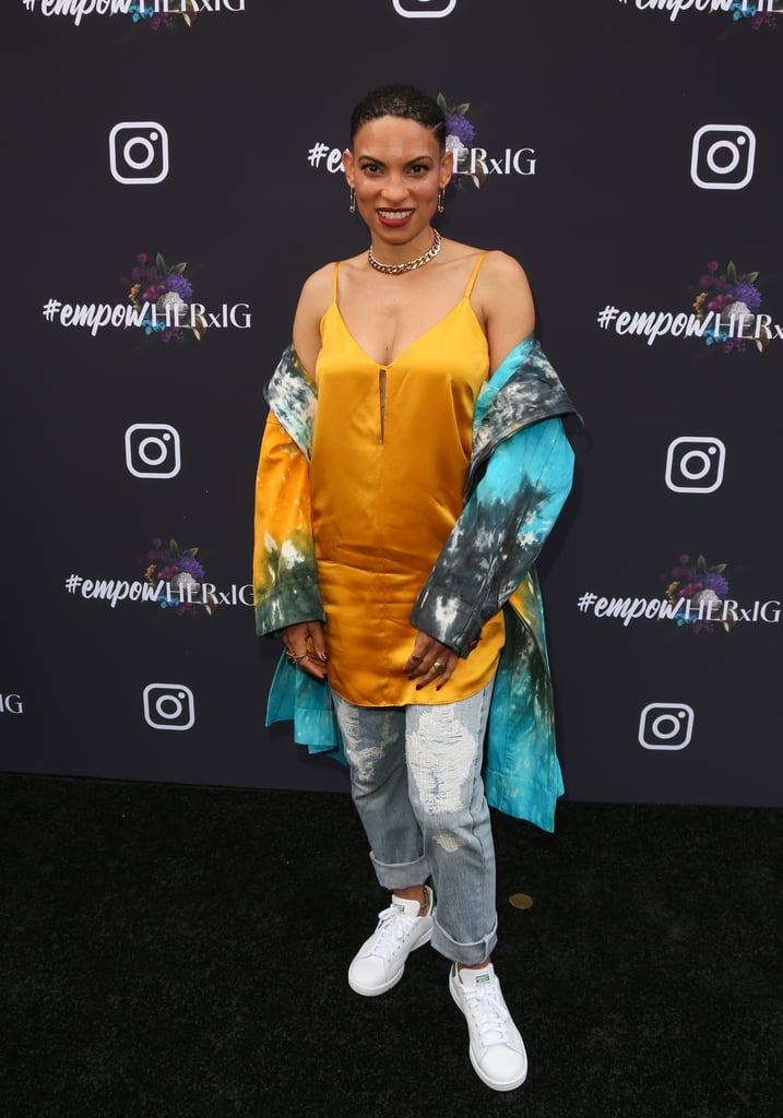 Goapele at Instagram's 2020 Grammy Luncheon in LA