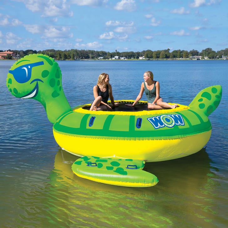 And hanging out. | Sam's Club Inflatable Duck and Turtle ...