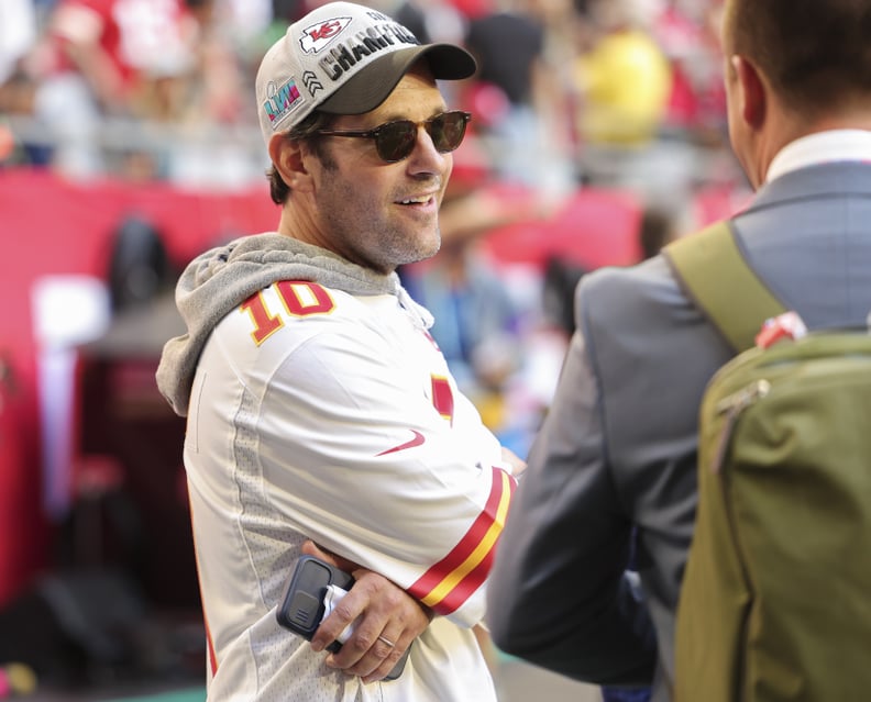 See Paul Rudd and Lookalike Son Jack at the 2023 Super Bowl | PS Celebrity