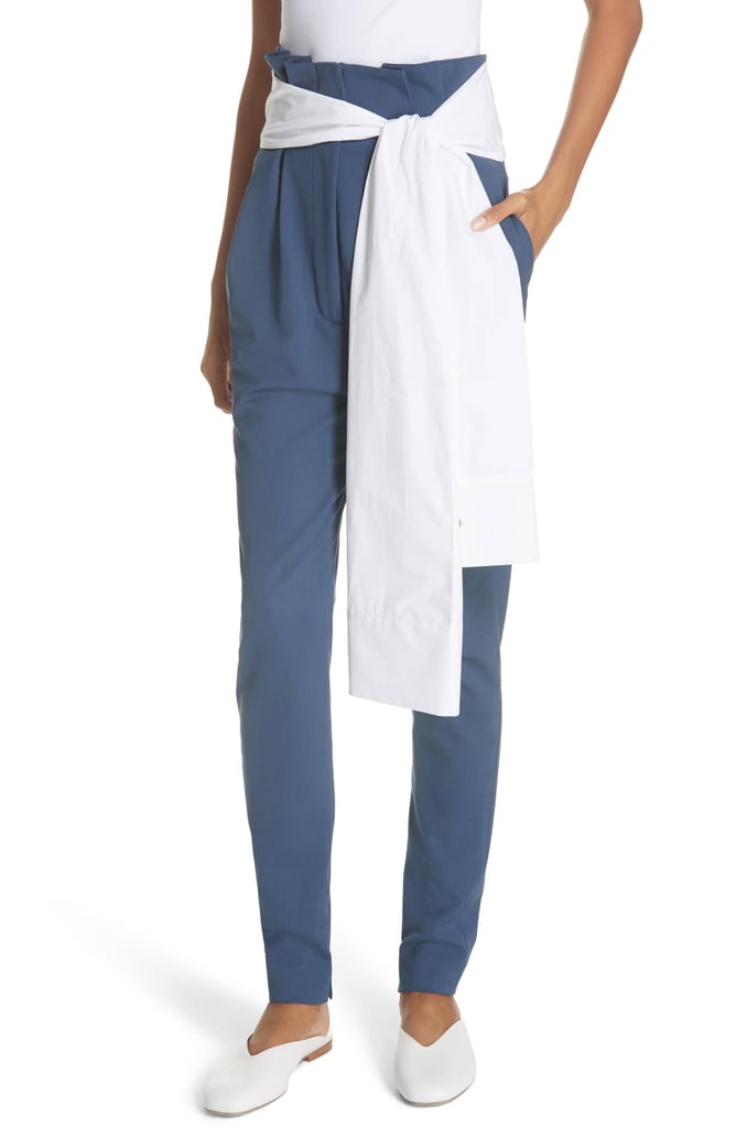 How To Wear Paper Bag Pants Popsugar Fashion