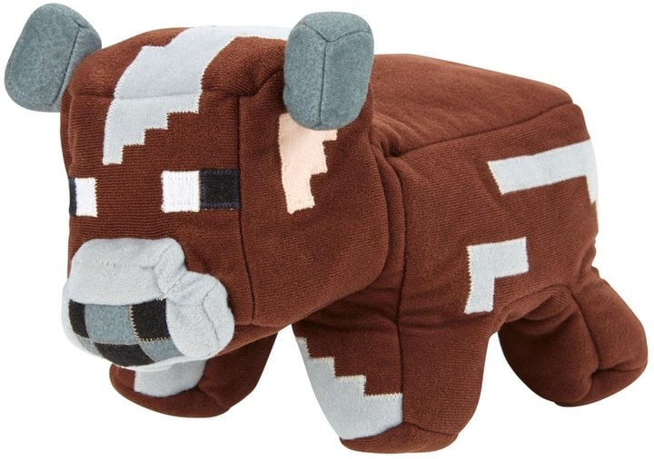 Minecraft Reversible Plush, Cow to Beef