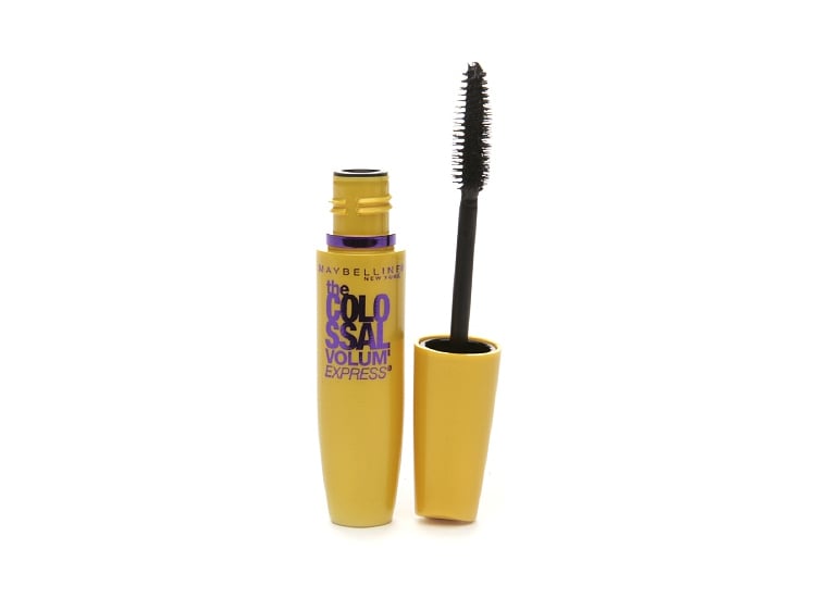 To finish, Patrick went with the Glam Brown color of Volum' Express The Colossal Washable Mascara ($6).