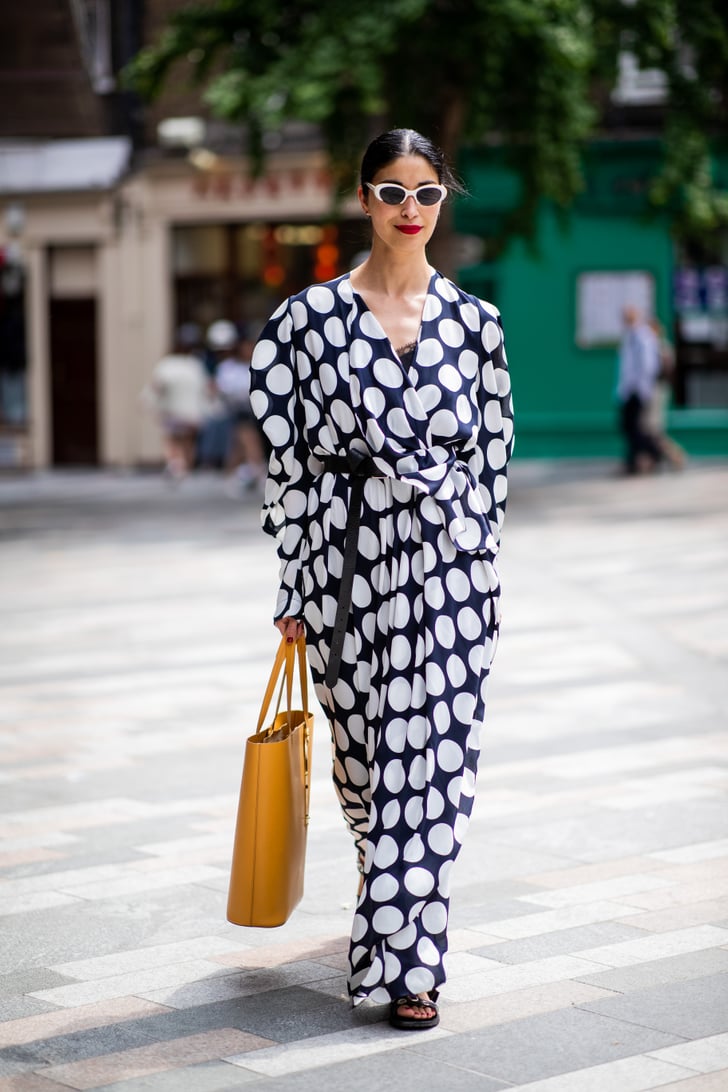 Go for a geometric print. | How to Wear a Maxi Dress | POPSUGAR Fashion ...