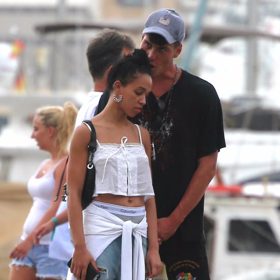 FKA Twigs With Male Model in Ibiza Pictures August 2017